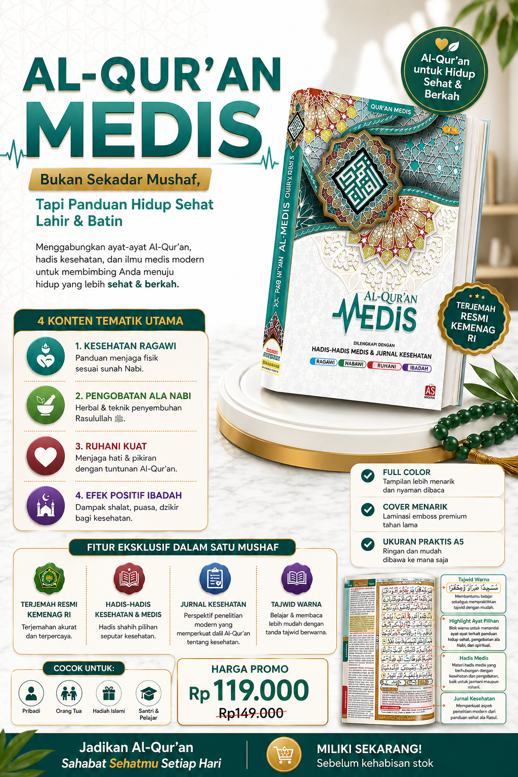 Al Quran Medis A5